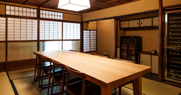 個室ご利用方法について